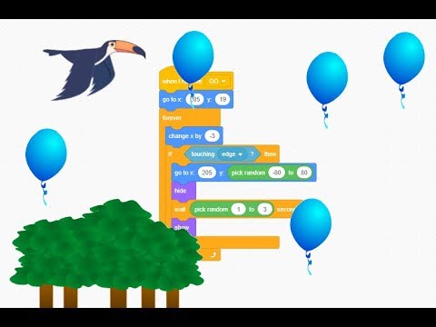Scratch Programming Flappy Toucan Game Introduction