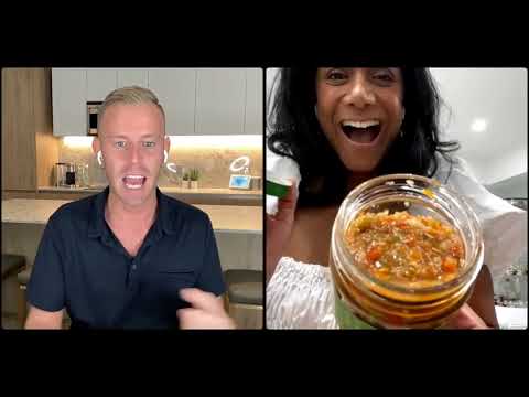 Facebook Live,  Alexandra's Pikliz, Chad Allen & Alexandra Baker