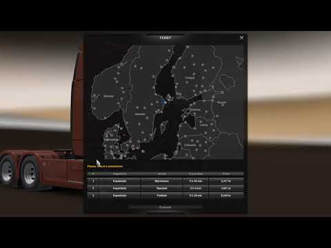 Euro Truck Simulator 2 Uppsala to Tallinn (Promods)