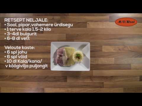 AURUTATUD ANGERSÄGA ÜRDI BULGURI JA VELOUTE KASTMEGA