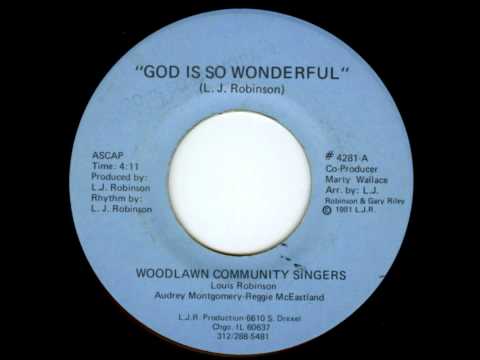 Woodlawn Community Singers - God Is So Wonderful (Instru) [1981].wmv