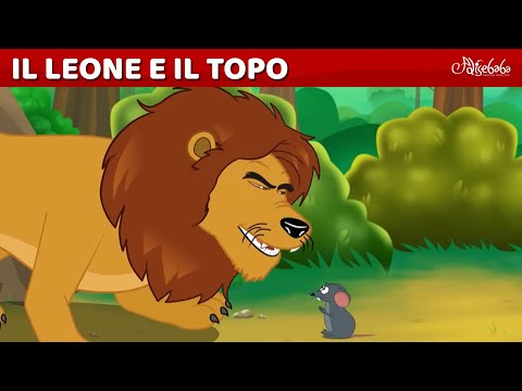 Il Leone e il Topo 🦁🐁 Storie Per Bambini Cartoni Animati
