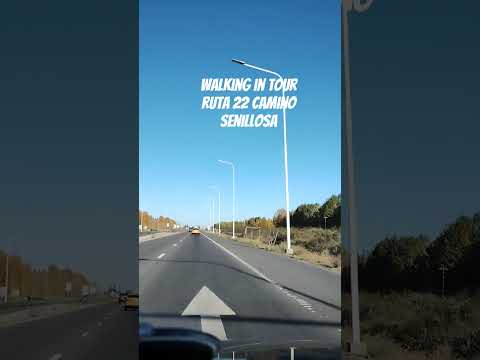Walking in tour camino Senillosa, ruta 22