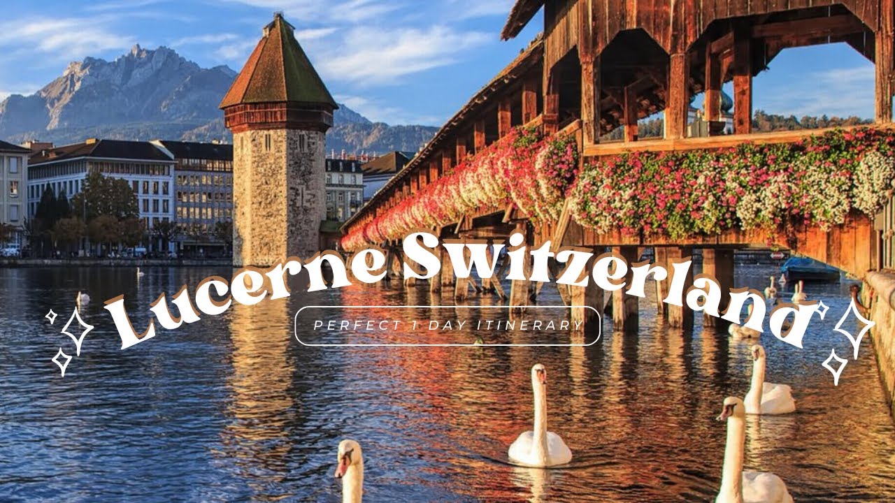 LUCERNE, SWITZERLAND | WHAT TO DO IN A DAY : Pilatus Golden Round Trip, Chapel Bridge & more !