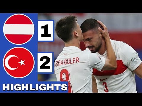 ⚪️Austria vs Türkiye (1-2) Extended HIGHLIGHTS | EURO 2024
