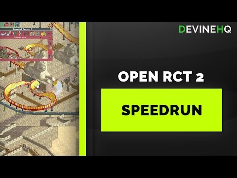 Open RCT2 - Speedrun #1