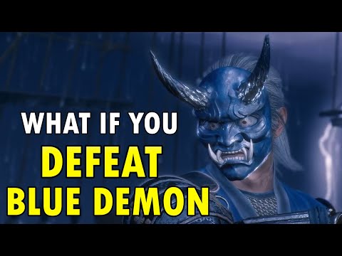 What happens if you defeat Blue Demon at the beginning of the game - Rise of the Ronin