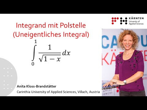 Integrand mit Polstelle (Uneigentliches Integral)
