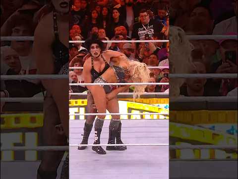 Rhea Ripley’ Riptide, but the impact gets larger 💪