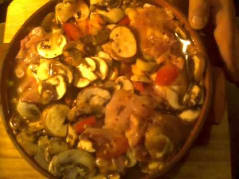 MEMORIES OF MACEDONIA ~ Pileshko Tavche (Chicken in a clay pot)