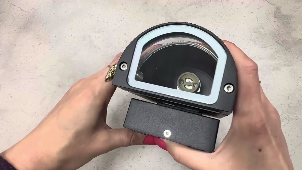 Фасадный светильник однонаправленный GTV SILVA GU10 IP54 черный LD-SILVAGU10J-20