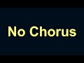 Dr. Dooom - No Chorus (Lyrics)
