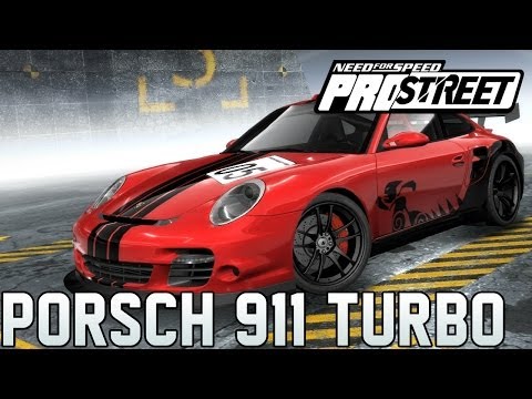 NEED FOR SPEED PROSTREET SPEEDPAINT - Porsche 911 Turbo (FullHD) / Lets Play NFS ProStreet