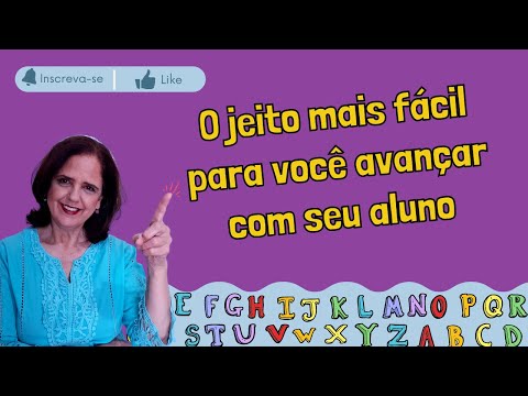 Como avançar com seu aluno do Pré-silábico para o Silábico. | Alfabetização
