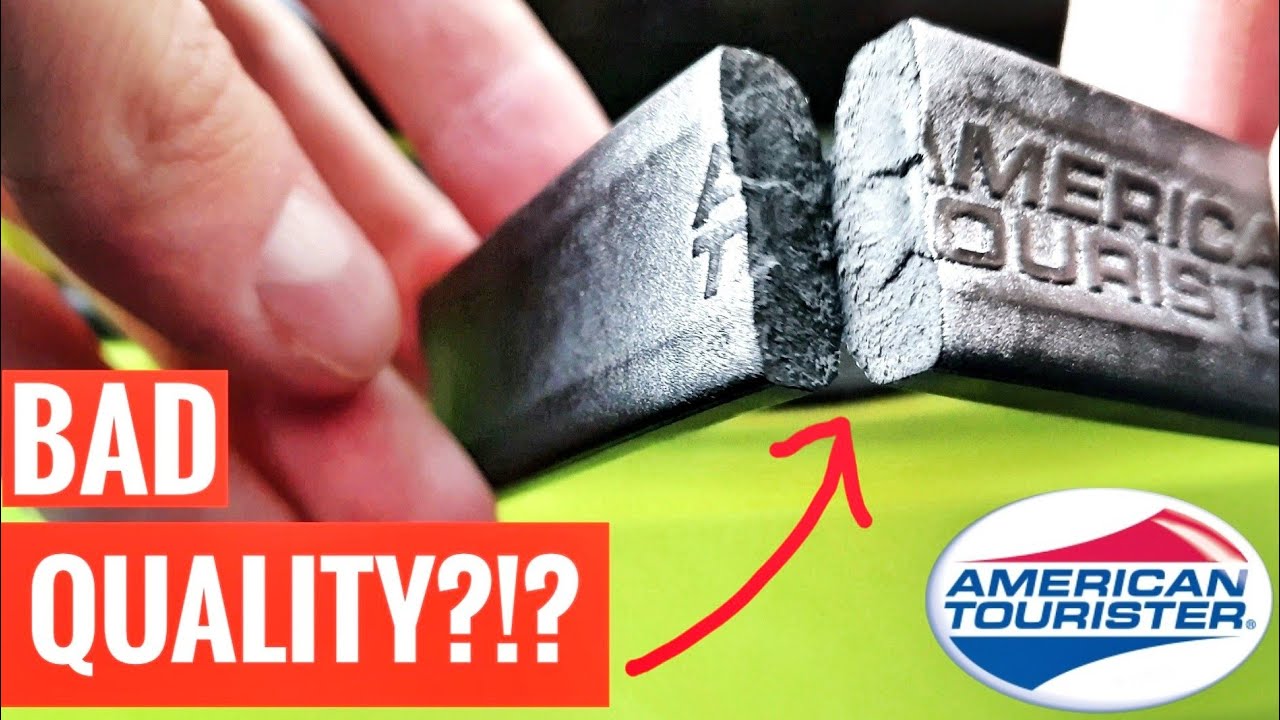 Good or Bad American Tourister Luggage Quality Check review - Worth buying Bon Air Spinner test
