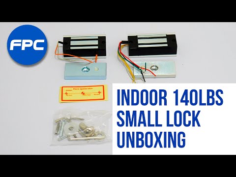Small Electric Cabinet and Small Door Magnetic Lock UNBOXING | VIS-ML120  Visionis