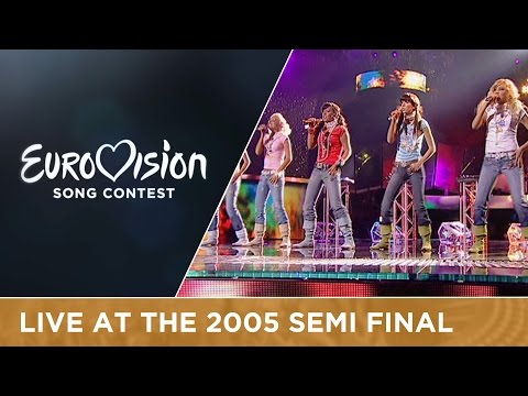 Suntribe - Let's Get Loud (LIVE) | Estonia 🇪🇪 | Semi-Final | Eurovision 2005