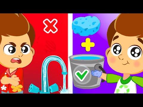 Como podemos economizar água? Nós aprendemos com Superzoo! | Vídeo educativo