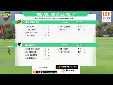 CTPL Premier League Boy's Under 15 Twenty20 Round 5 - Kingborough v Glenorchy