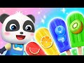 Colorful Ice Pop Song Lollipop Song Learn Colors Nursery Rhymes Kids Songs BabyBus