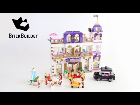 Vidéo LEGO Friends 41101 : Le grand hôtel de Heartlake City