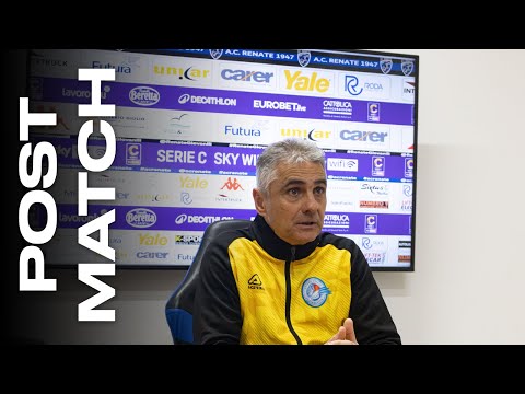 Il Post Match | Mister Lopez dopo Renate - AlbinoLeffe 1-1