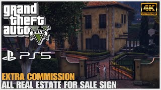 GTA 5 PS5 Remastered - All Lenny Avery’s For Sale Sign [Extra Commission]