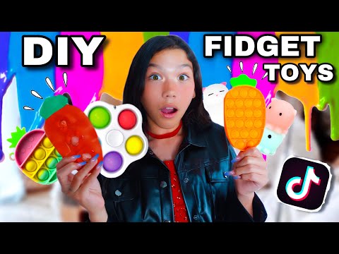DIY Pop It Fidget Toys (How To Make Viral TikTok Fidget Toy At Home) **EASY** | Txunamy