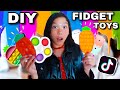 DIY Pop It Fidget Toys How To Make Viral TikTok Fidget Toy At Home EASY Txunamy