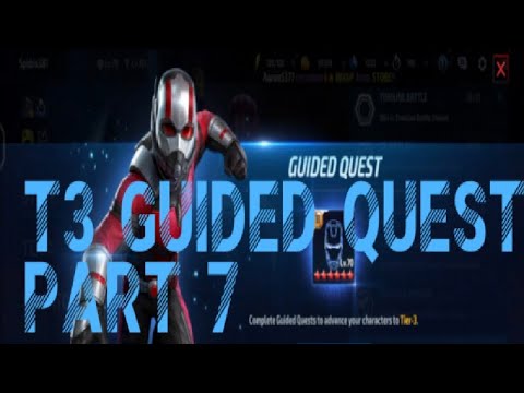 T3 GUIDED QUEST WALKTHROUGH PART 7 Marvel Future Fight #F2P #MFF