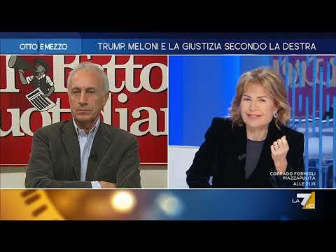 OTTO E MEZZO la7 - puntata 8 gennaio 2026
