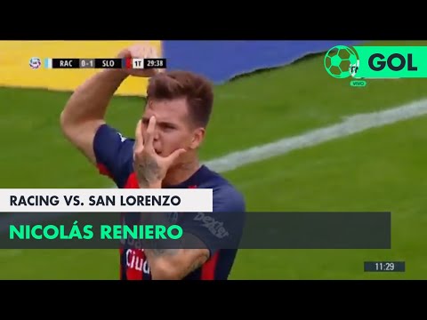 Nicolás Reniero (0-1) Racing vs San Lorenzo | Fecha 10 - Superliga Argentina 2018/2019