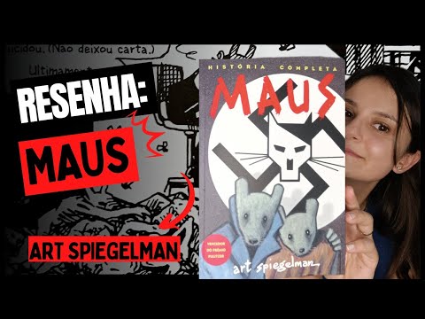 Livro HQ "MAUS" - Resenha detalhada!