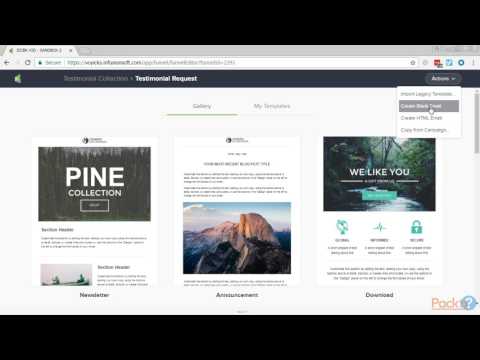 Real World Infusionsoft Asking for Testimonials Automatically | packtpub com