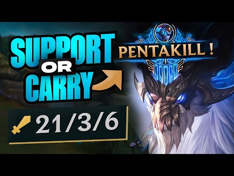 *NEW* AURELION SOL PENTAKILL ON SUPPORT, ROAMING GOD