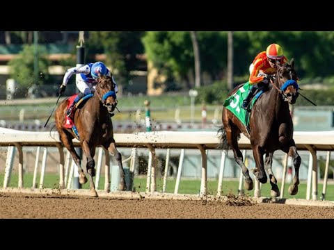 EXPLORA wins the 2026 Santa Ynez Stakes at Santa Anita Park