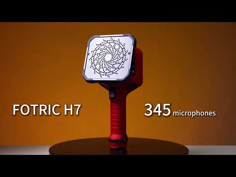 H7 Acoustic Camera—345 Microphones, World’s Most Advanced Acoustic Imaging