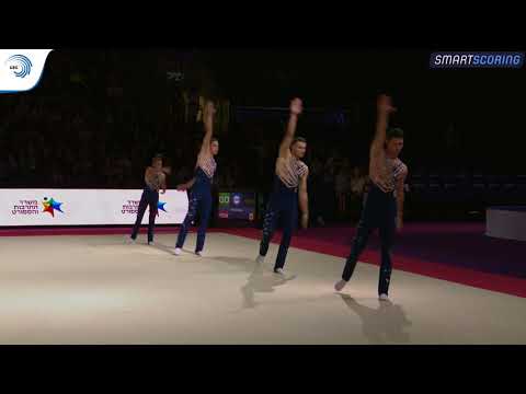Men's group Moldova - 2019 junior Europeans, all-around final