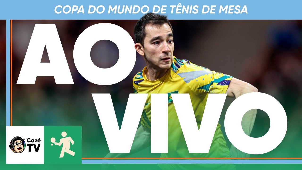 HUGO CALDERANO NA COPA DO MUNDO DE TÊNIS DE MESA