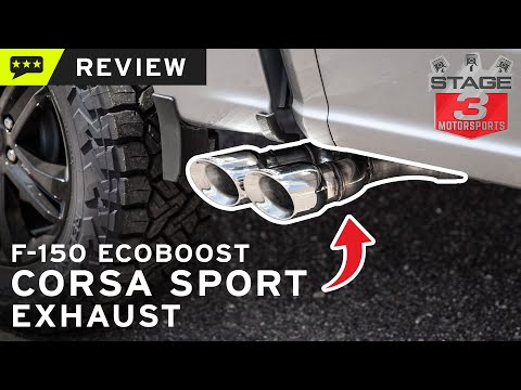 F-150 Ecoboost Corsa Sport Pre-Tire Exit Cat Back Exhaust Review