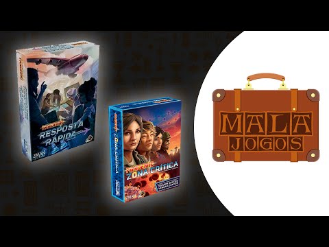 Pandemic - Zona Crítica - Resposta Rápida - Unboxing