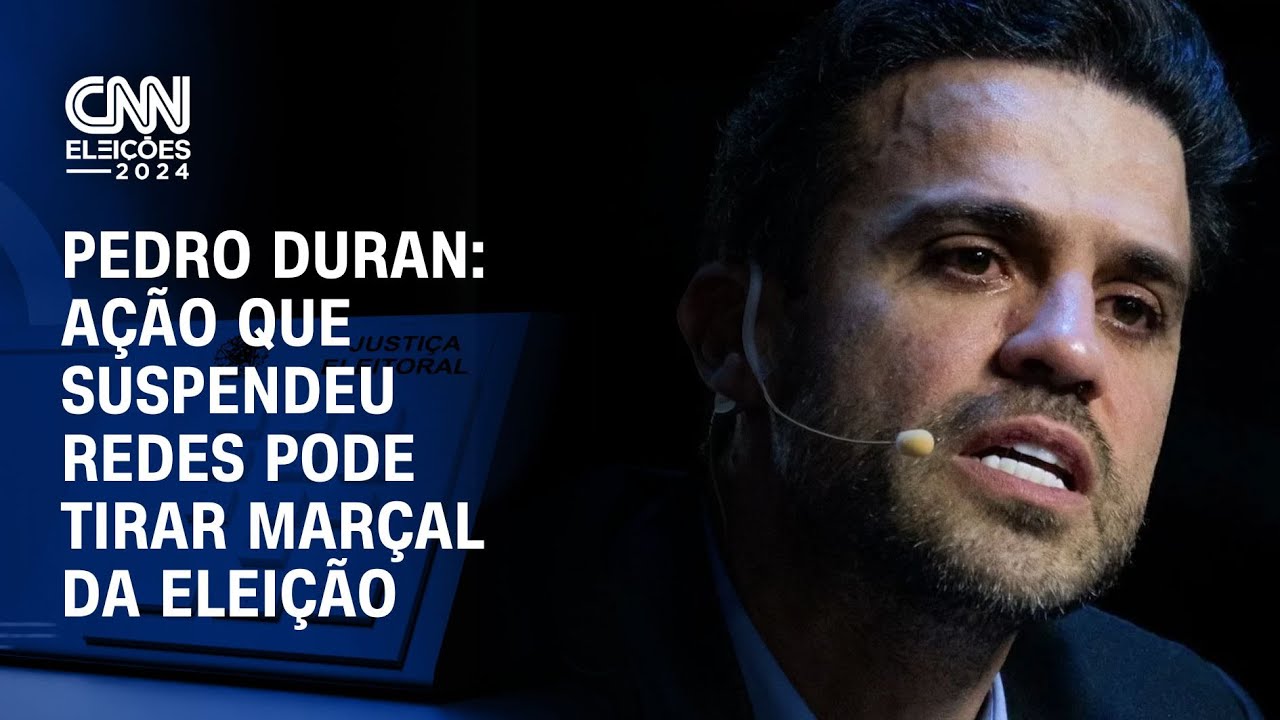 Pedro Duran: Ação que suspendeu redes pode tirar Marçal da eleição | LIVE CNN