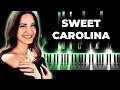 Lana Del Rey - Sweet Carolina piano karaoke instrumental cover, lyrics