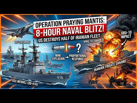 Zero Respect: How the US Destroyed Half of Iran's Navy in One Day