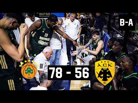 Panathinaikos - AEK 78-56 | Full Highlights | 2026 Rhodes International Tournament