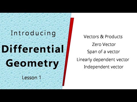 Differential Geometry | An introduction to differential geometry | What is differential geometry
