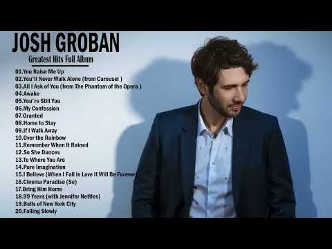 🎶🎶🎶Josh Groban Best Songs Of Playlist 2024  Josh Groban Greatest Hits Full Album