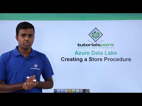 Creating a Store Procedure