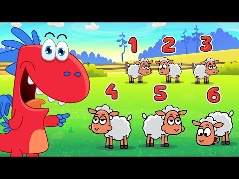 6 i Cześć - Piosenki dla Dzieci Smoka Edzia - Piosenka Edukacyjna / nauka liczenia dla dzieci