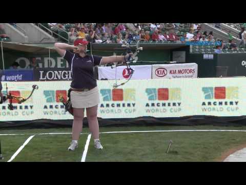 USA v Canada – compound women's team gold | Ogden 2010 Archery World Cup S3
